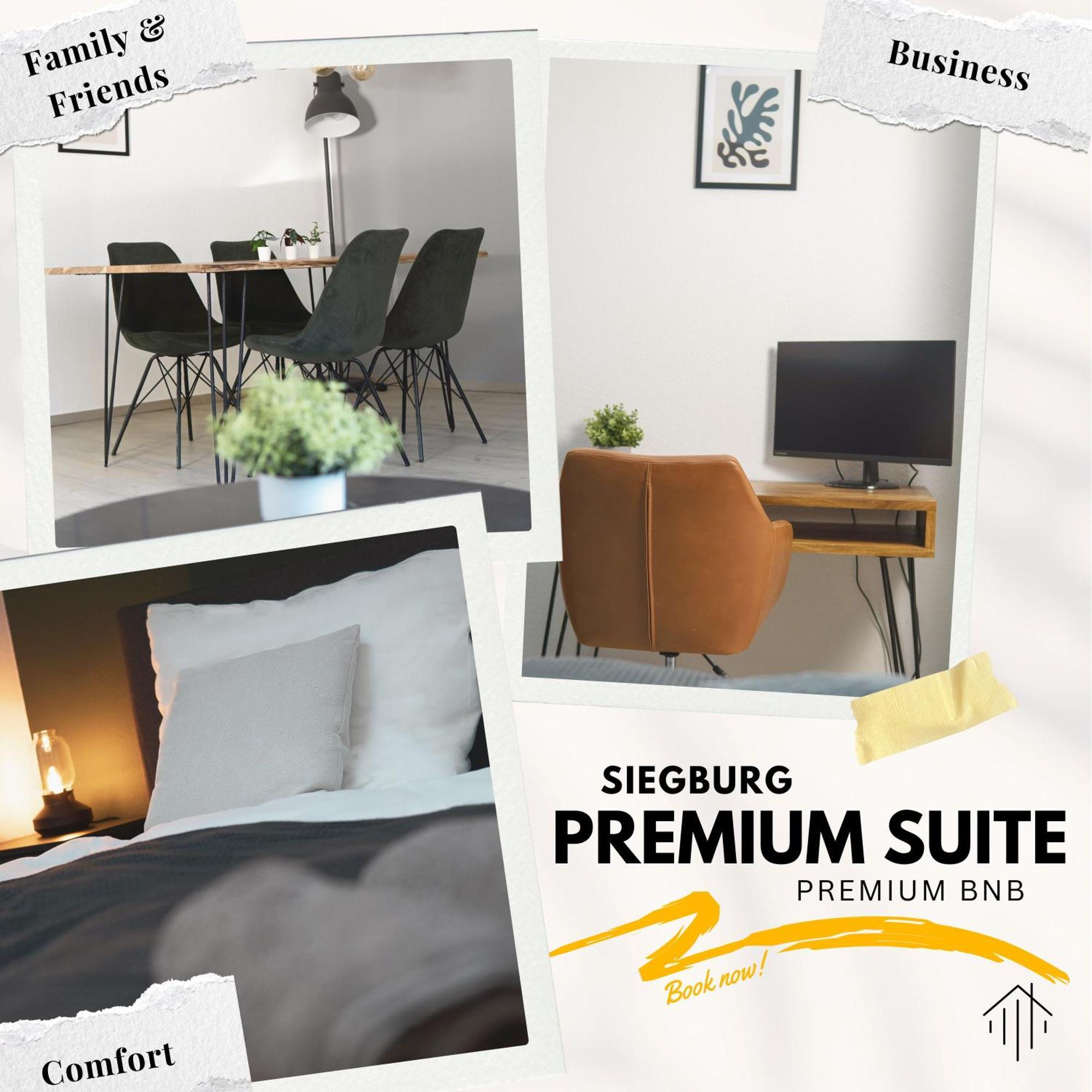 Business & Family - Zentral, 24H Check-In, Xxl Tv Apartman Siegburg Kültér fotó